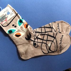 🐶  Blue Q Hubba Hubba Socks NWT